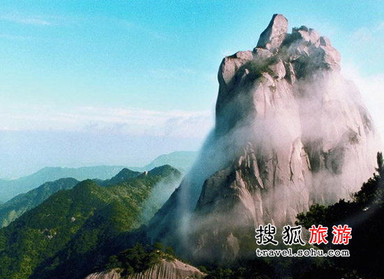 南岳衡山三层天