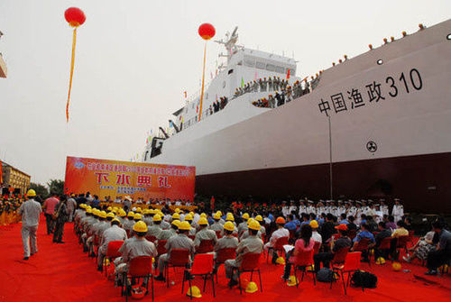 中国最大渔政船即将部署南海 配舰载直升机