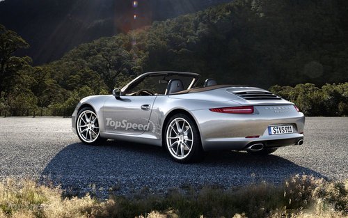 保时捷新911敞篷车型将亮相洛杉矶车展